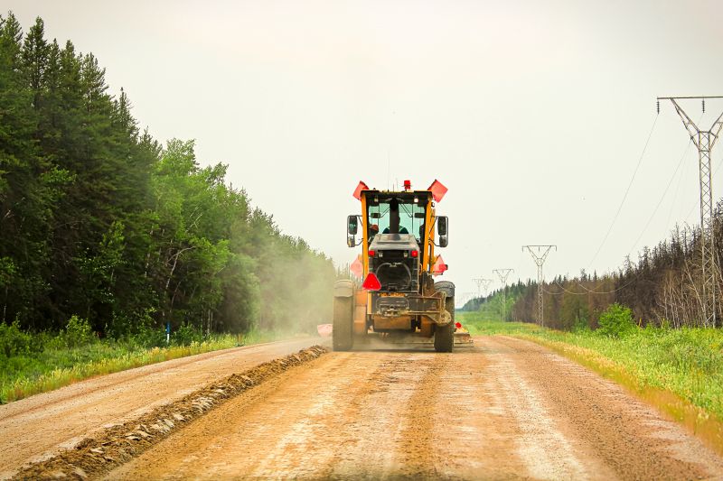 Dirt Road Leveling
